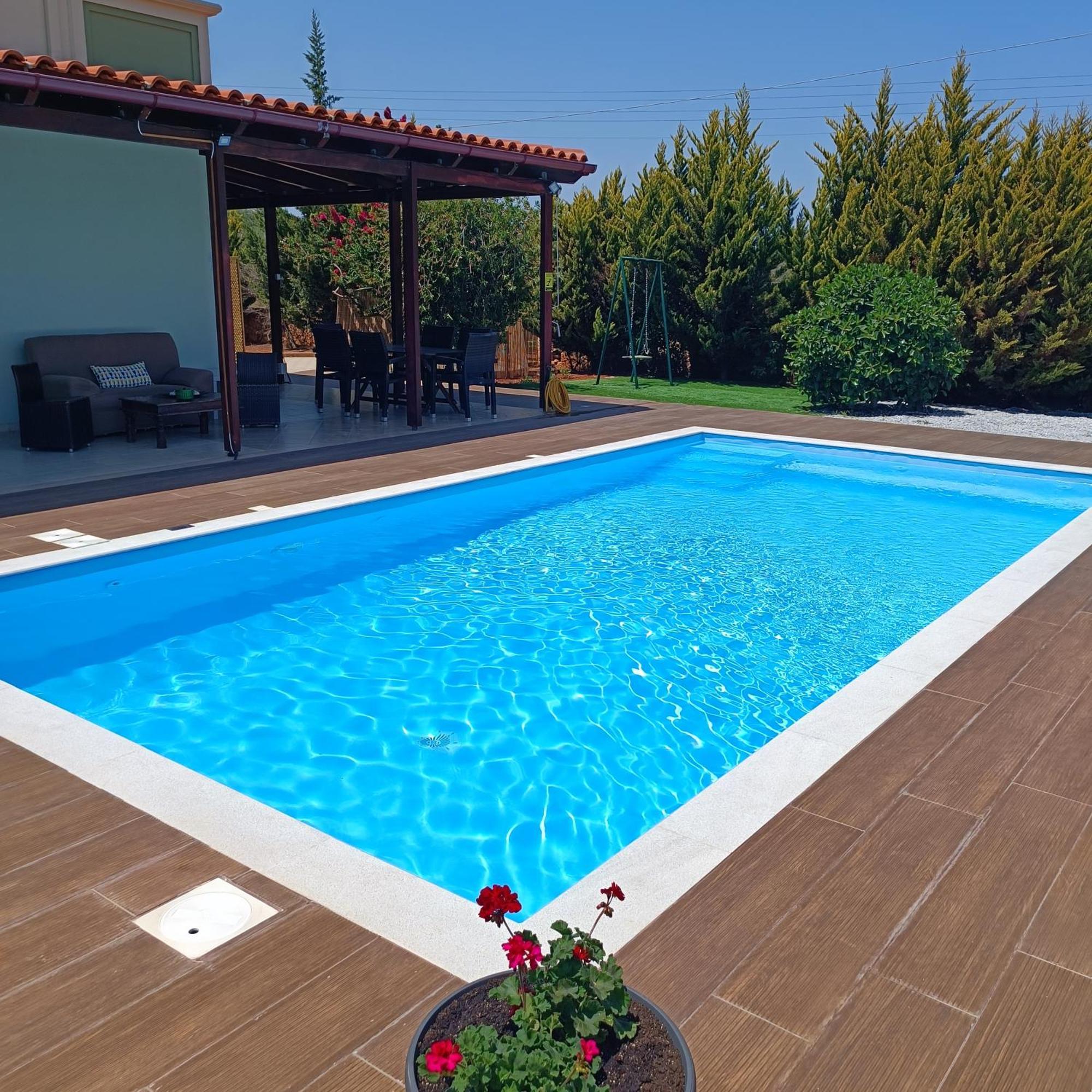 Drosoula Villa 3Bdr Private Swimming Pool Chorafakia Exterior photo